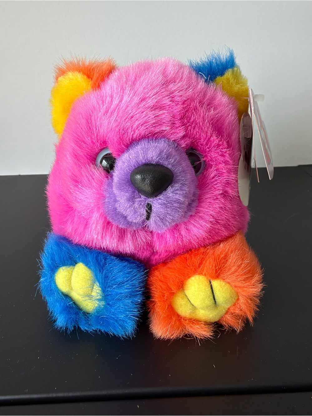 NWT Vintage Puffkins Cosmo Colorblock St. Jude Plush